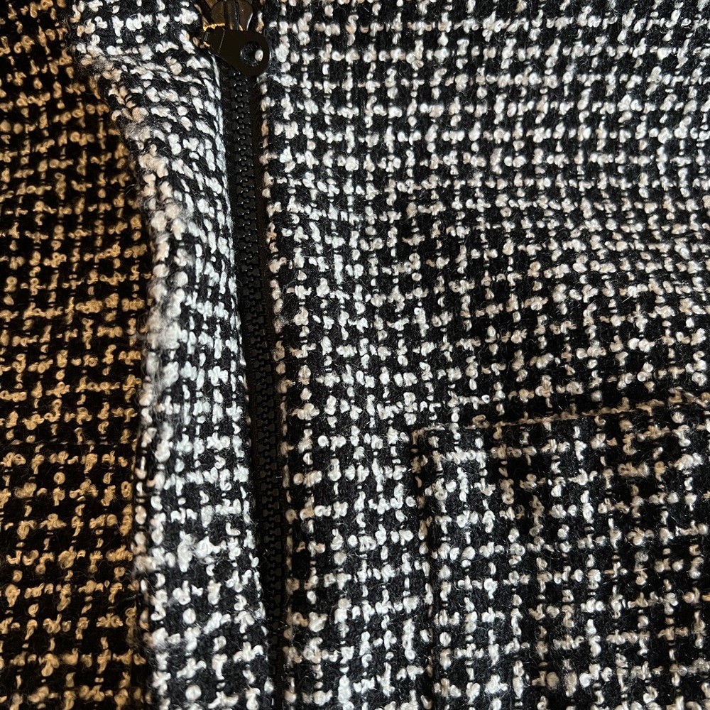 JRT By Newport News | Black & White Tweed Jacket - Picture 3 of 6